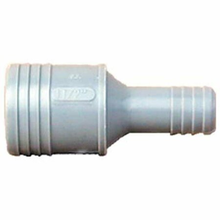 GENOVA PRODUCTS .75 in. X .50 in. Poly Insert Reducing Coupling 350175